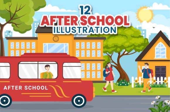 12 After School Illustration