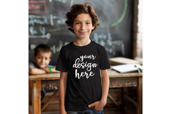 Back To School T-Shirt Mockup