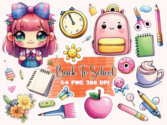 Bringing School Spirit to Design with Watercolor Clipart