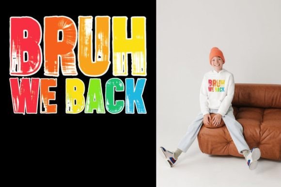 Bruh We Back PNG Logo