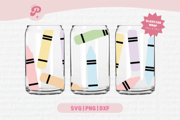 Crayon Glass Can Wrap SVG: A Strategic Tool for Creative and Business Success