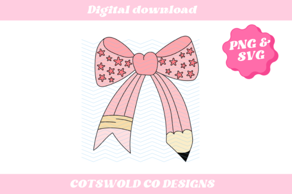 Pencil Bow Retro Clipart PNG SVG Design: A Strategic Tool for Creativity and Branding